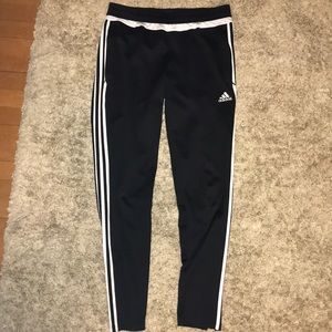 Adidas zip up joggers